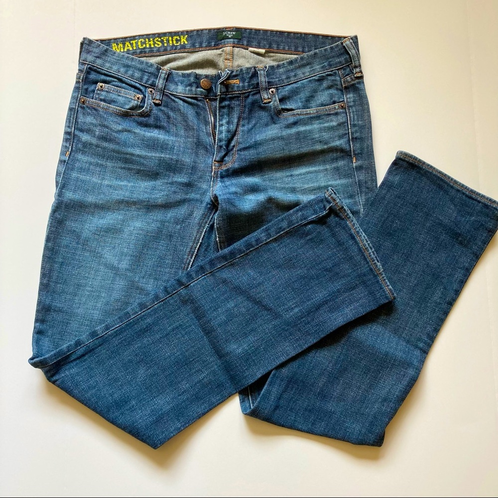 J Crew Original Matchstick Jeans Size 30R